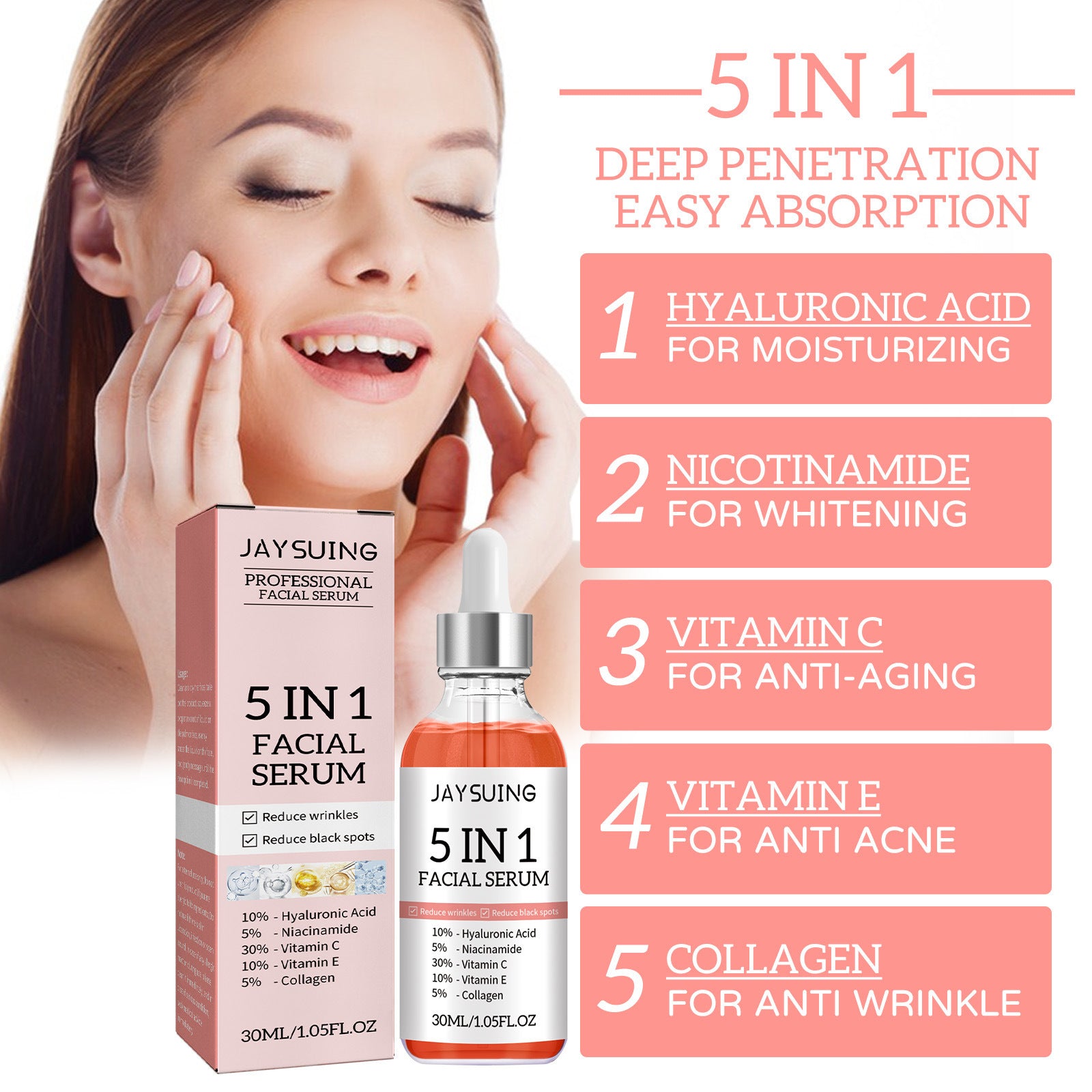Anti-wrinkle Vitamin C&E